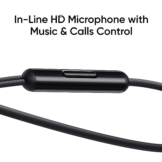 realme Buds Classic Wired in Ear Earphones with Mic (Black) realme Buds Classic Wired in Ear Earphones with Mic (Black)